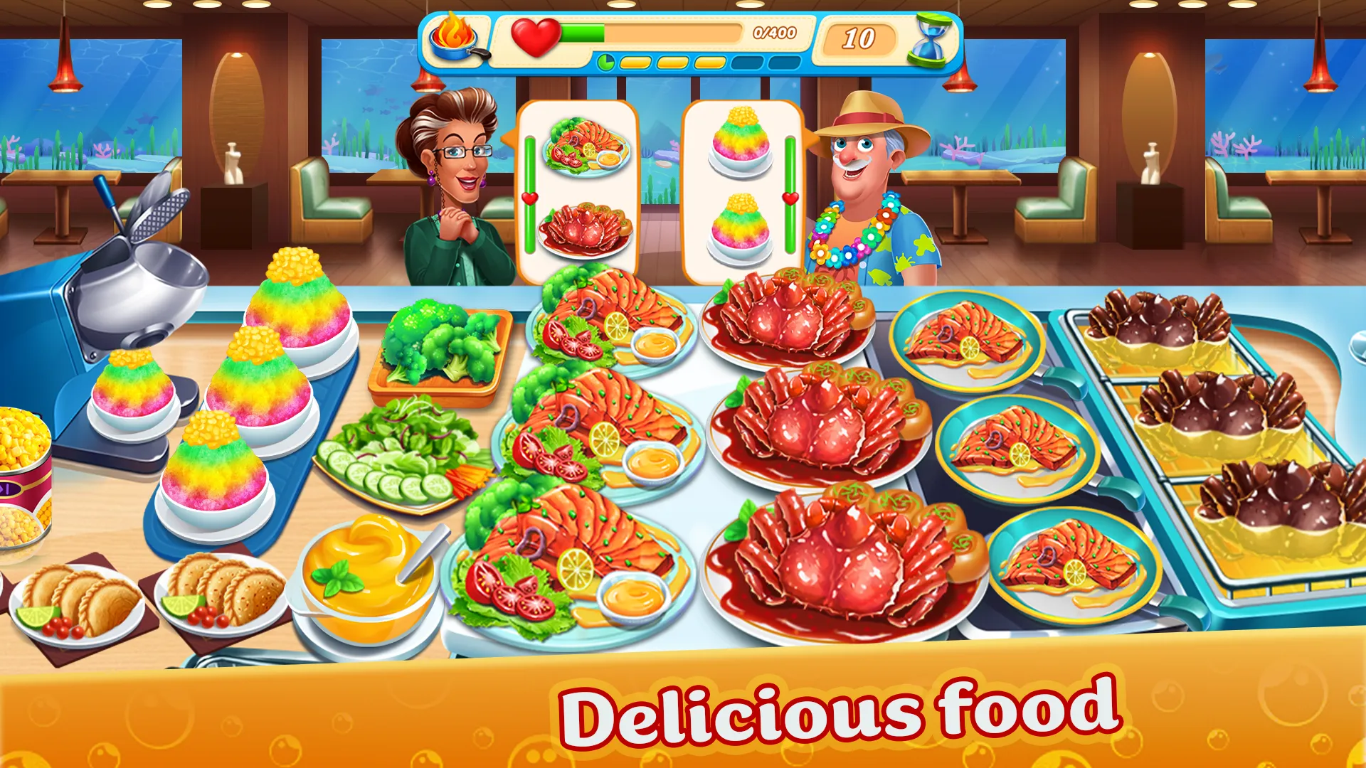 Cooking Aquarium - A Star Chef | Indus Appstore | Screenshot