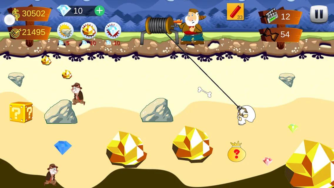 Gold Miner Super | Indus Appstore | Screenshot