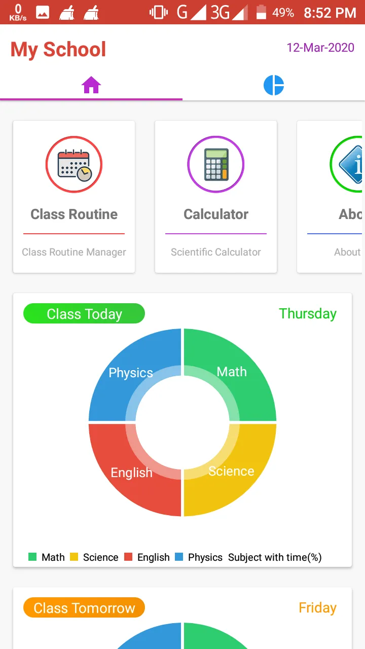 My School | Indus Appstore | Screenshot