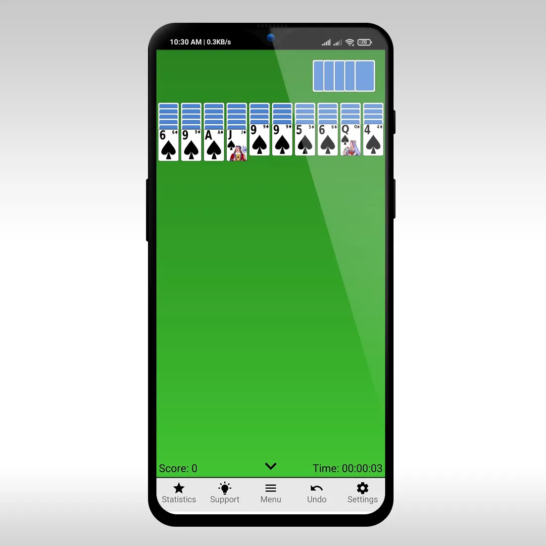 Spider Solitaire - with Levels | Indus Appstore | Screenshot