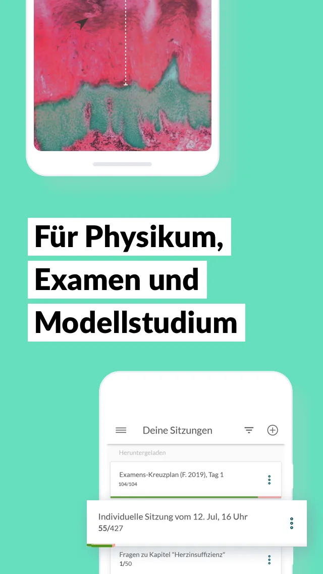 AMBOSS Kreuzen für Mediziner | Indus Appstore | Screenshot