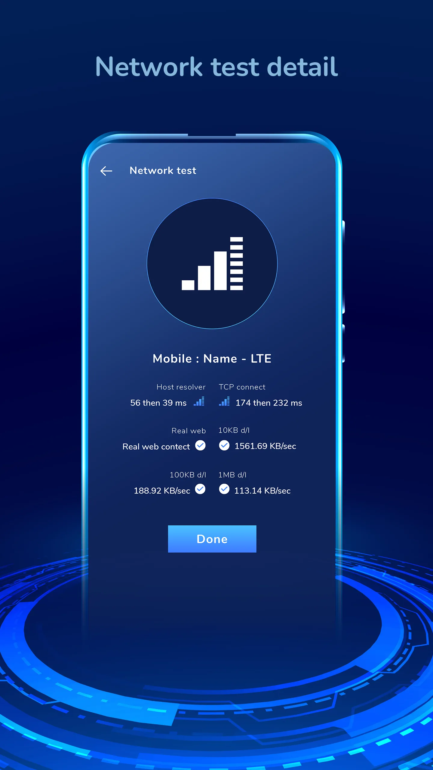 Internet Speed & Network Test | Indus Appstore | Screenshot