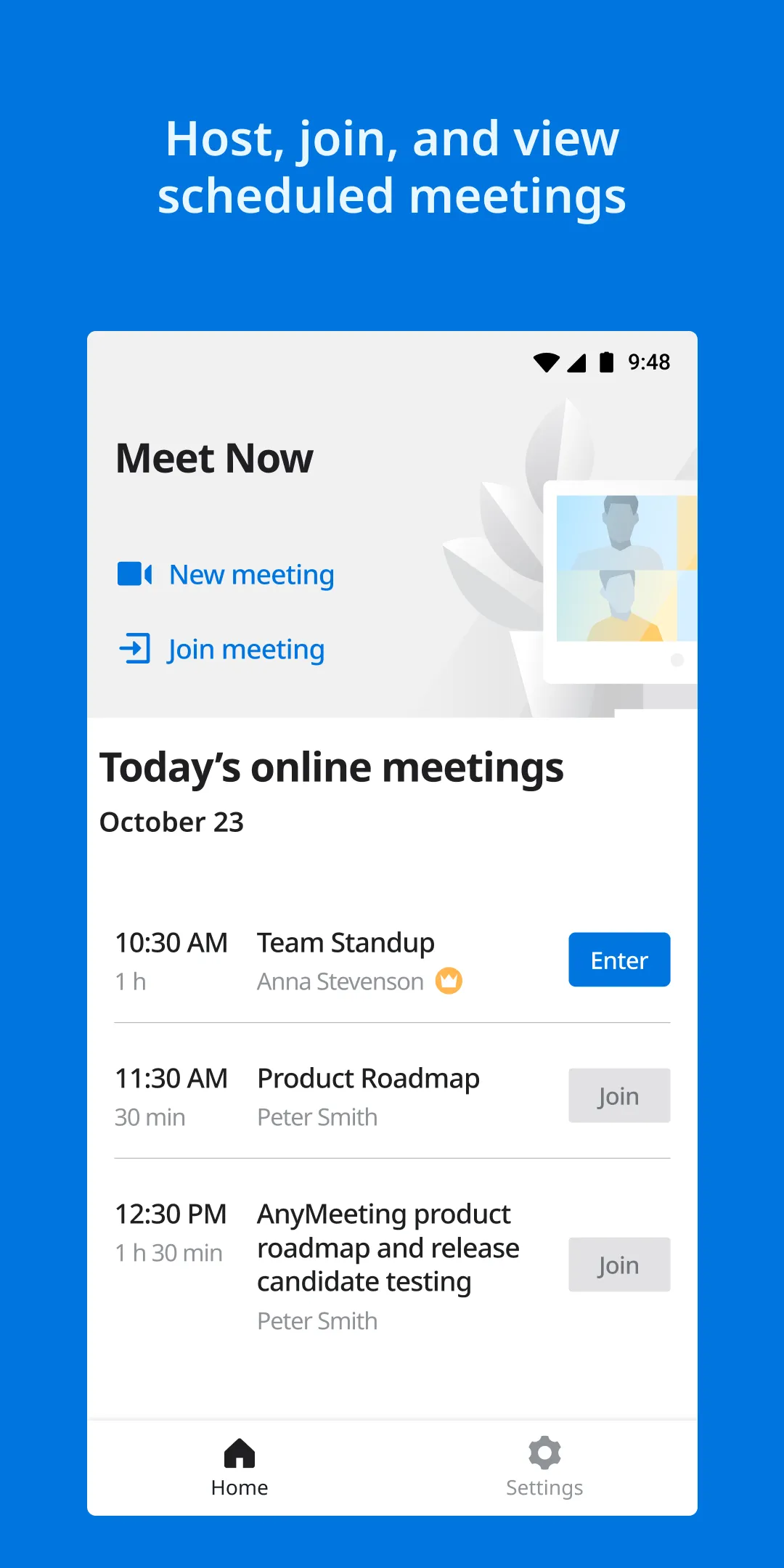 AnyMeeting: Online Meeting | Indus Appstore | Screenshot