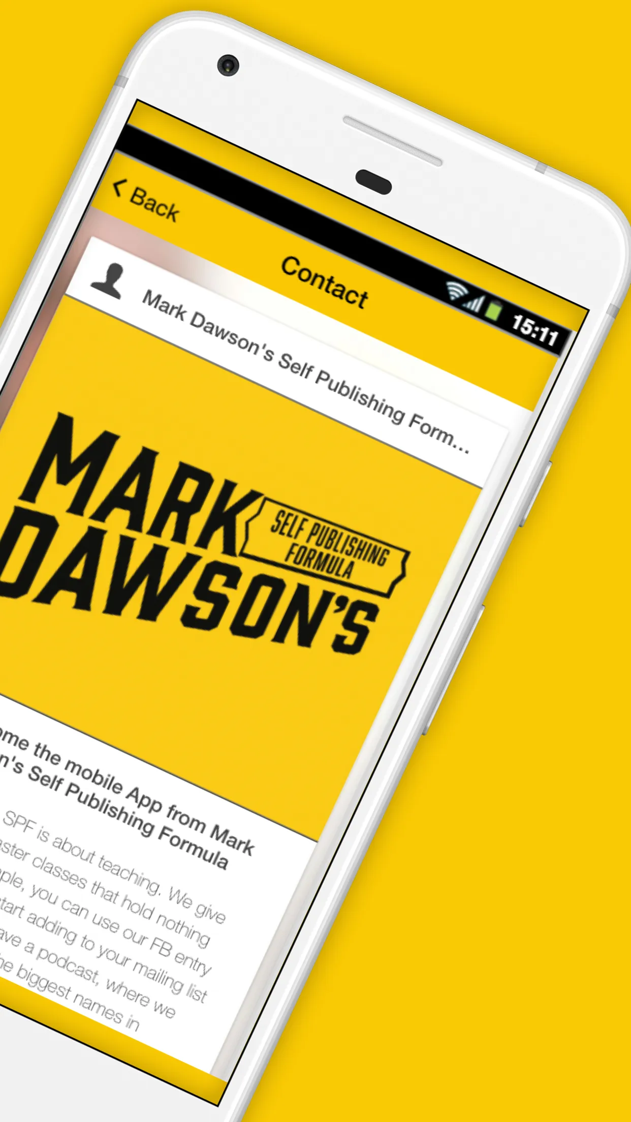 Mark Dawson's Self Publishing  | Indus Appstore | Screenshot