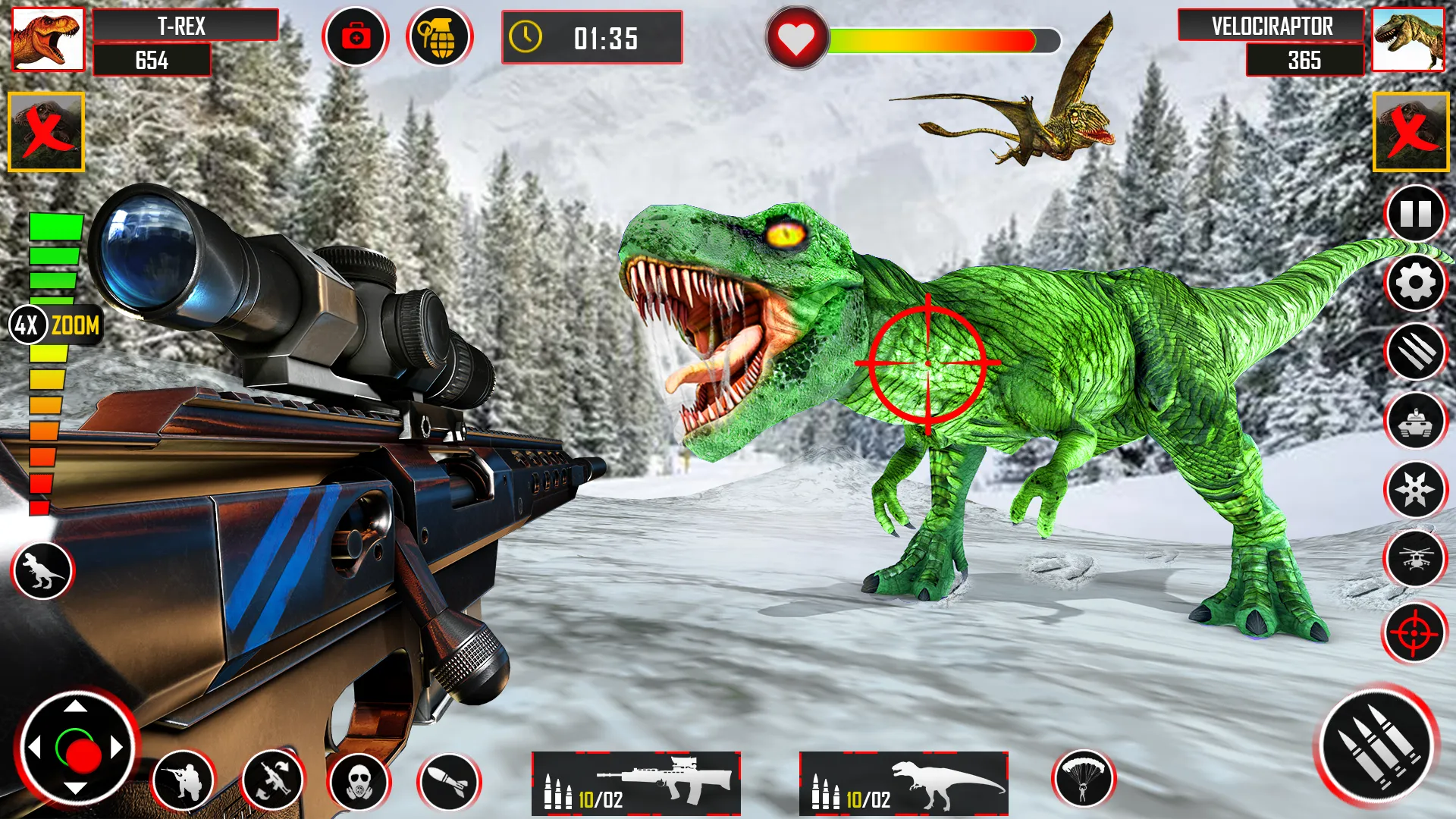 Wild Dino Hunting - Gun Games | Indus Appstore | Screenshot