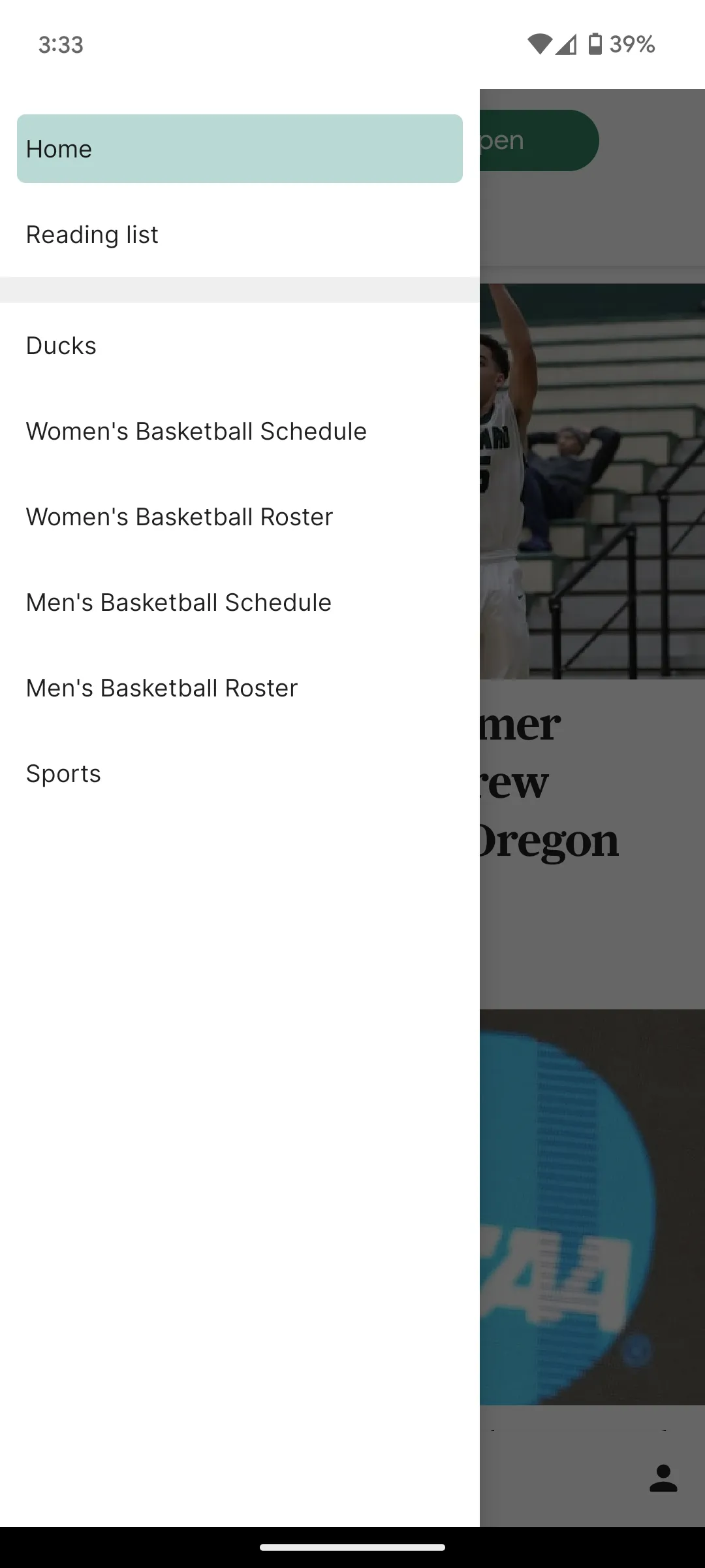 OregonLive: Ducks Hoops News | Indus Appstore | Screenshot