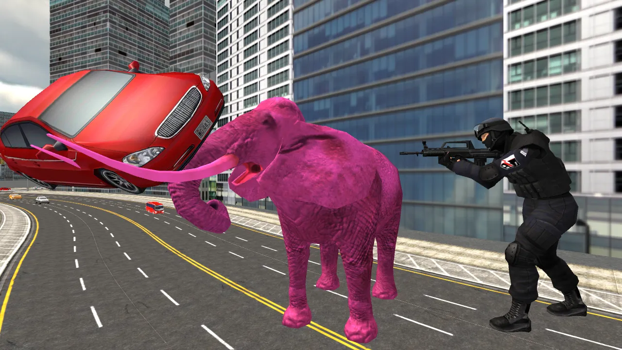 Elephant City Attack Simulator | Indus Appstore | Screenshot