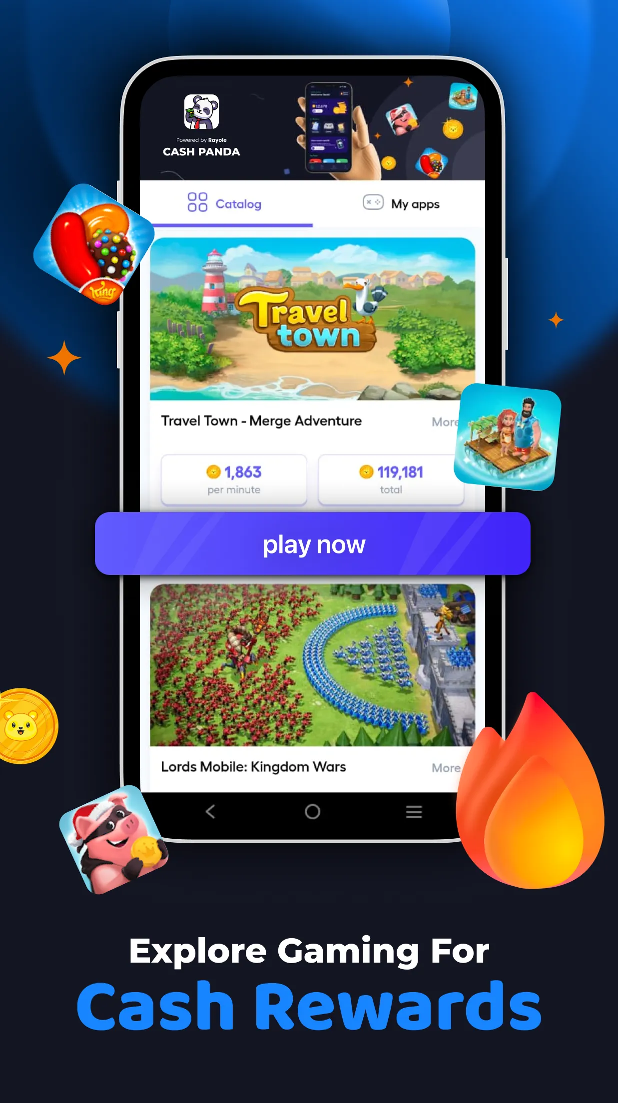 Cash Panda - Get Rewards | Indus Appstore | Screenshot