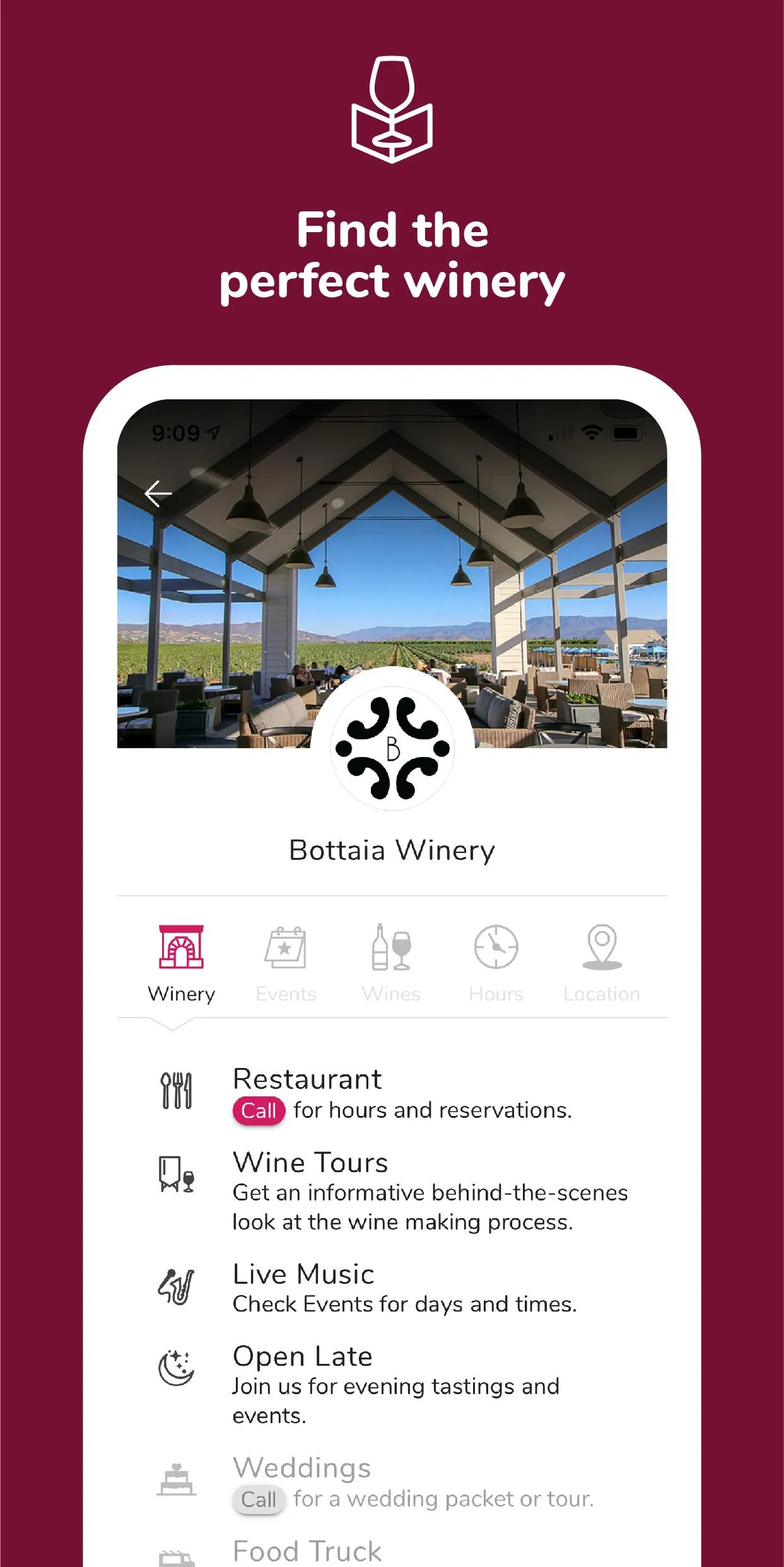 Temecula Life Winery Guide | Indus Appstore | Screenshot