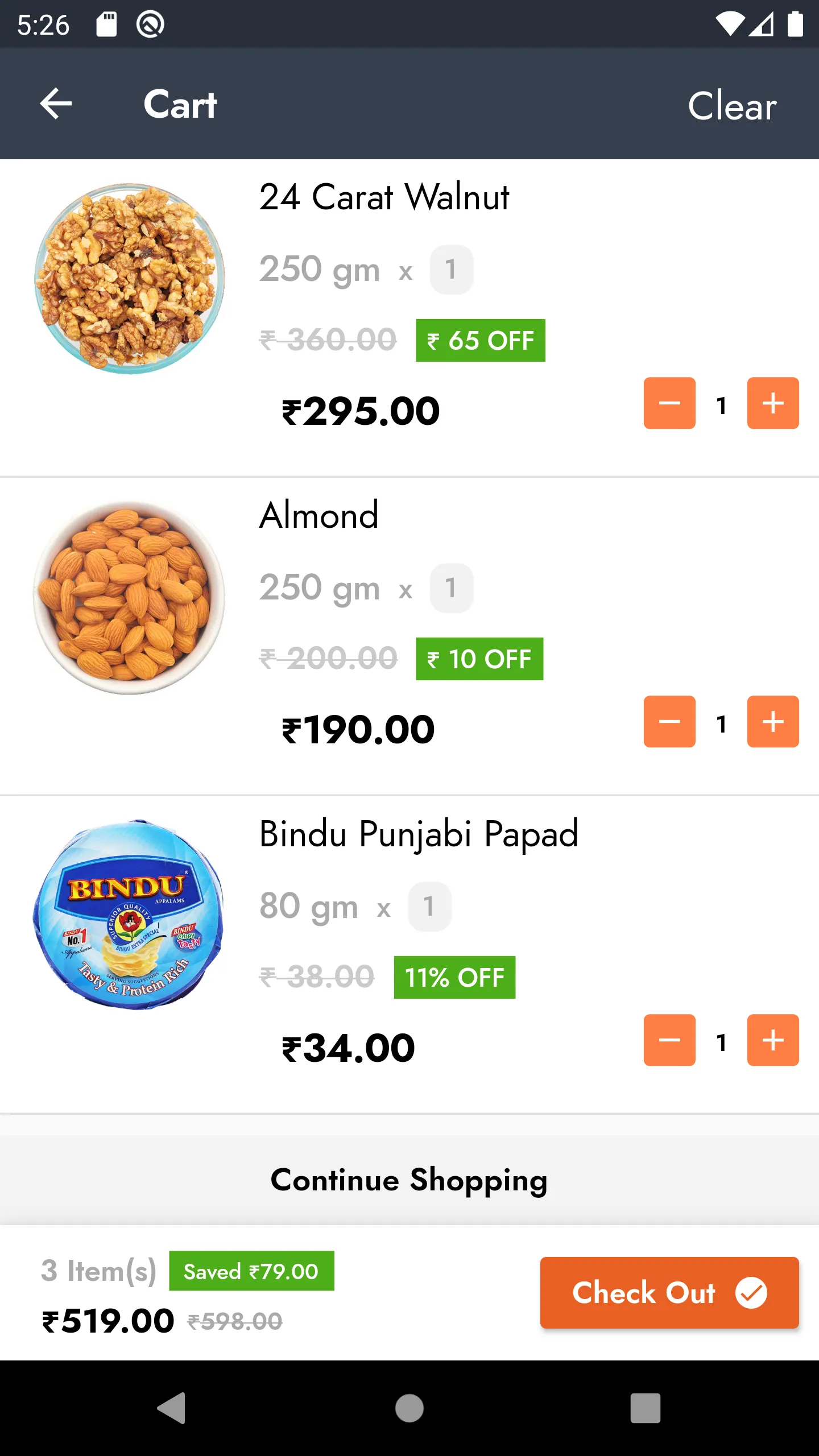 Anbu Supermarket | Indus Appstore | Screenshot