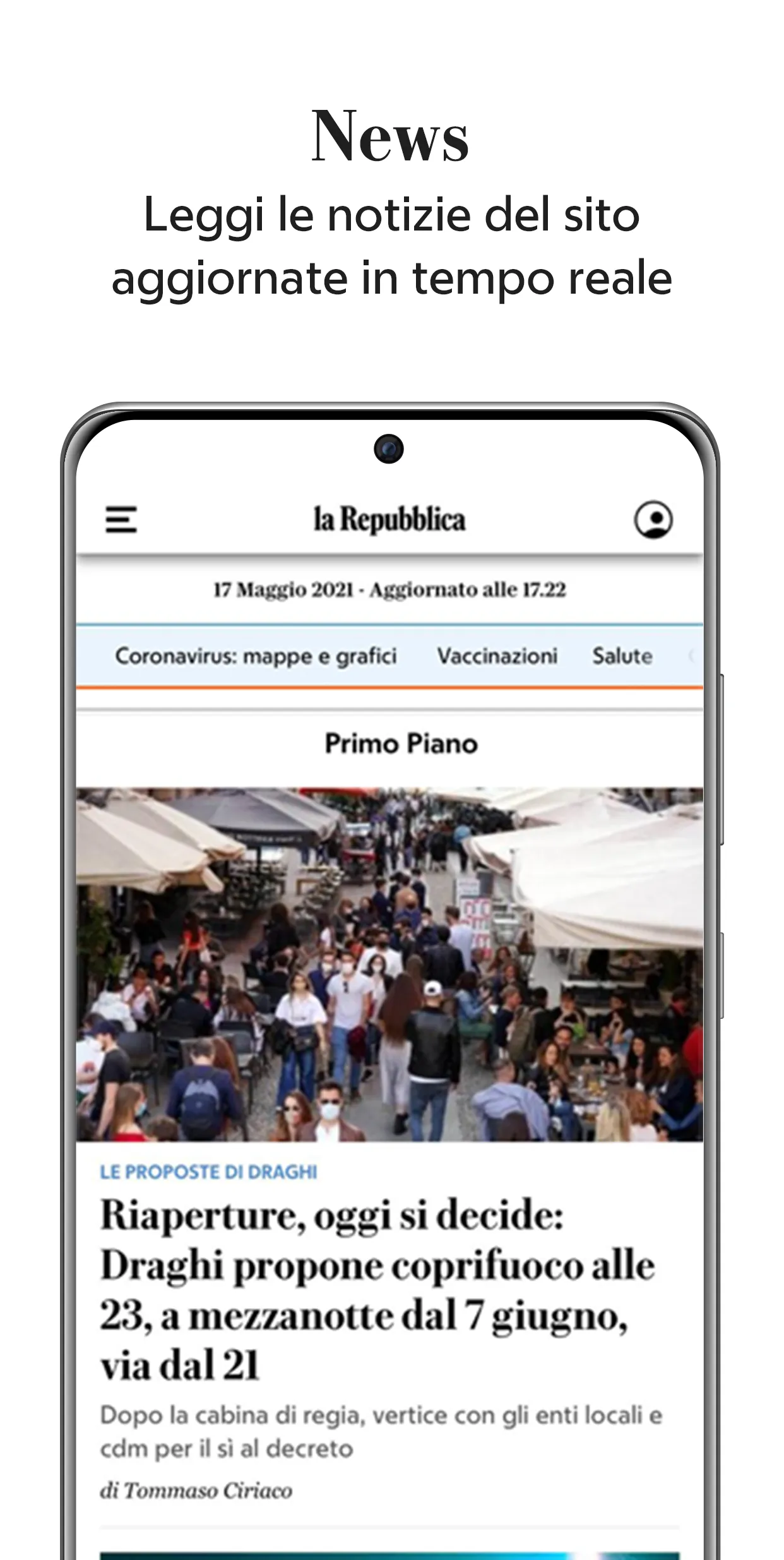 la Repubblica - news online | Indus Appstore | Screenshot