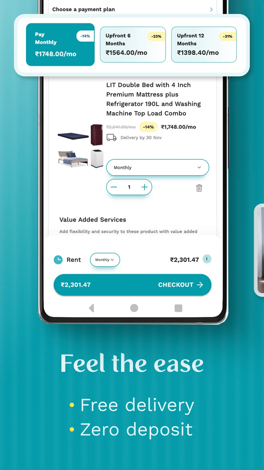 Furlenco: Rent & Buy Furniture | Indus Appstore | Screenshot