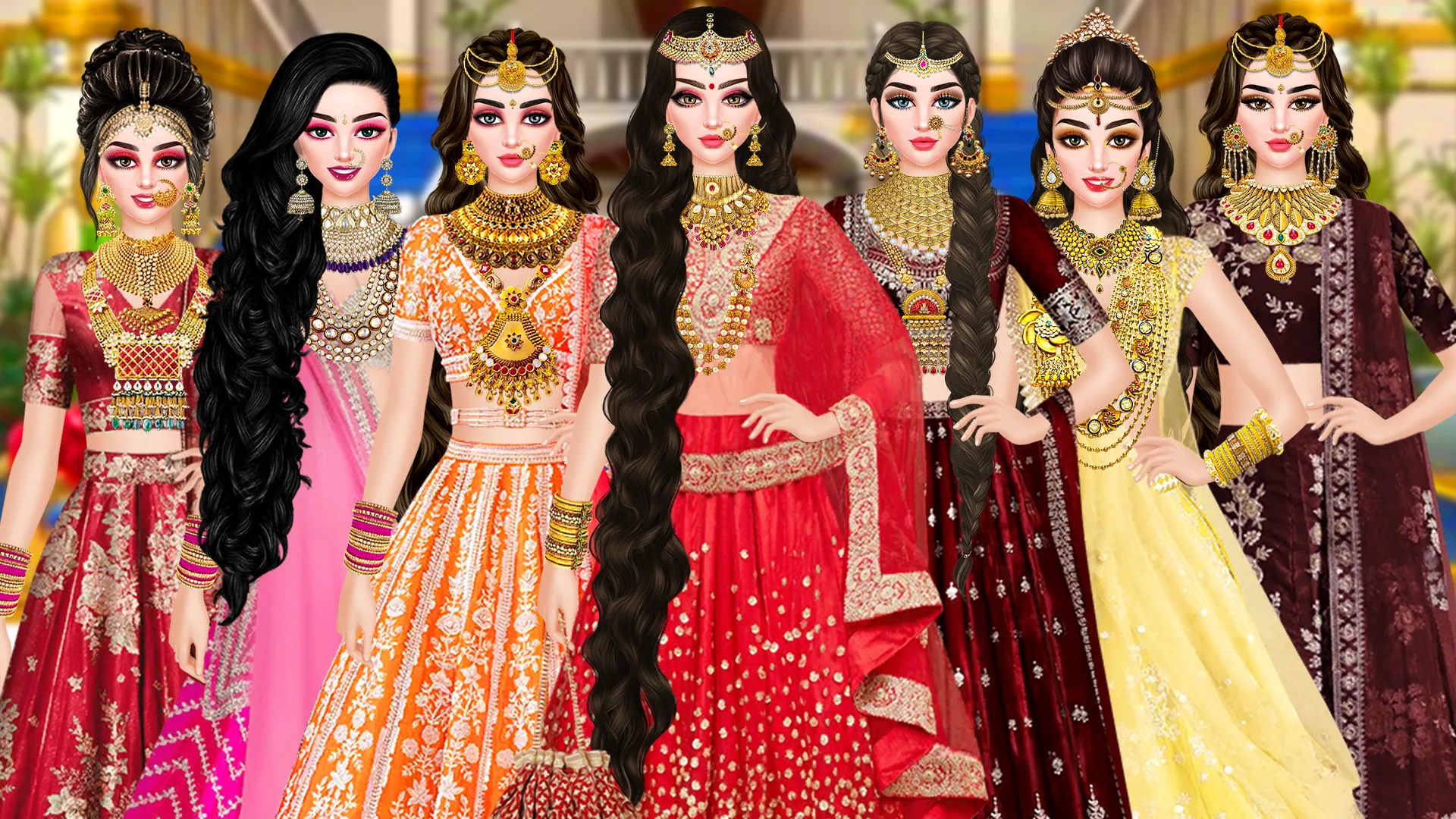 Bridal Makeup: Wedding Dressup | Indus Appstore | Screenshot