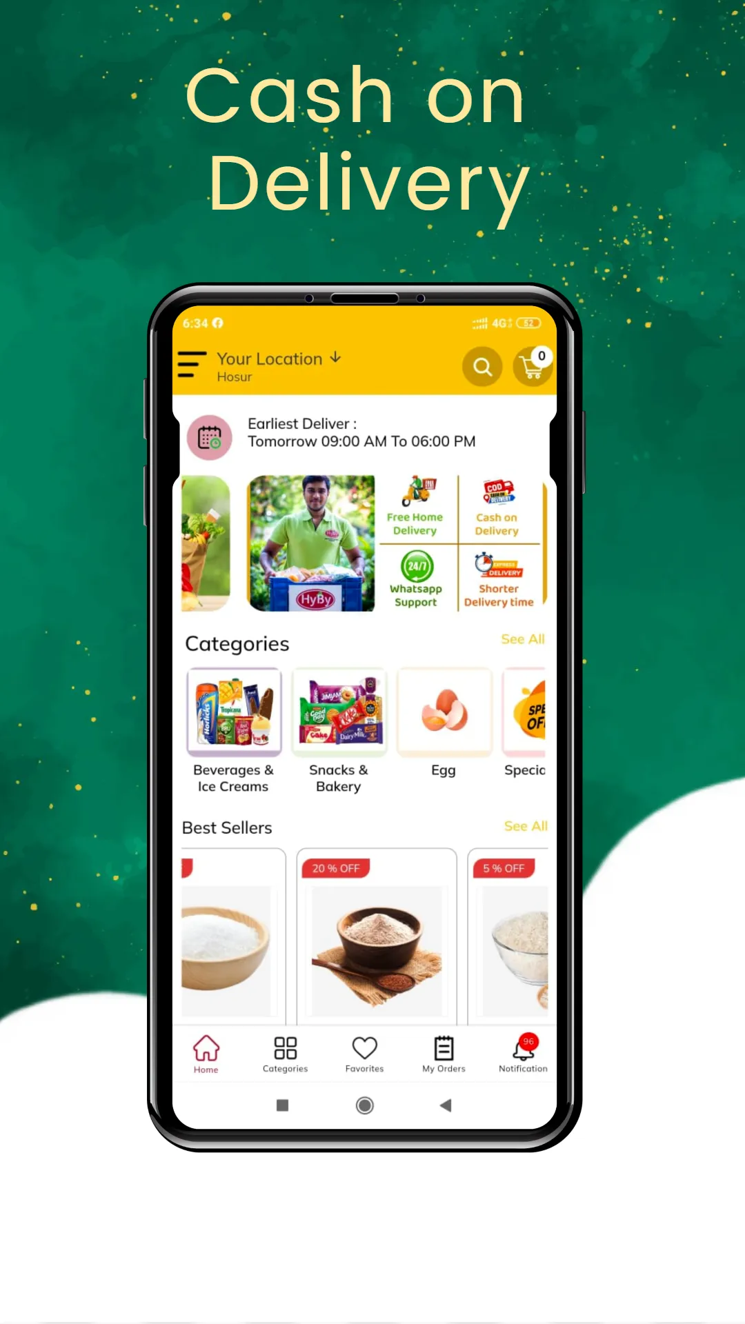 HyBy: Hosur Online Supermarket | Indus Appstore | Screenshot