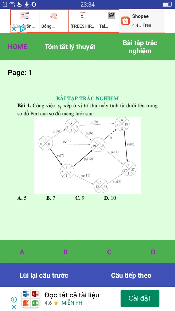 Mô hình Toán kinh tế | Indus Appstore | Screenshot