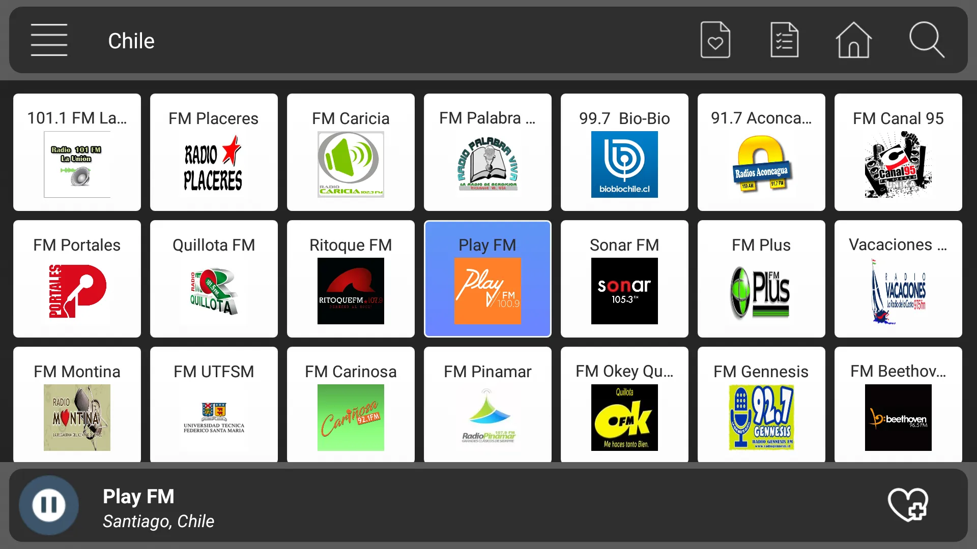 Radio Chile Online - Am Fm | Indus Appstore | Screenshot