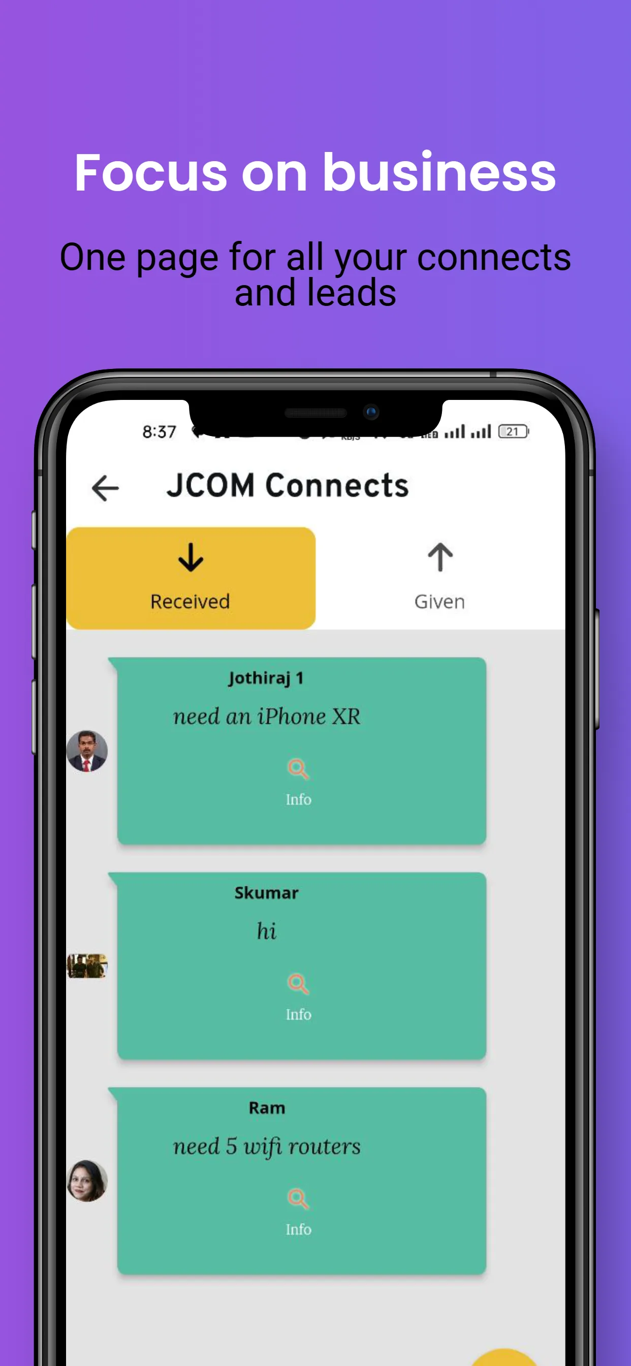 JCOM | Indus Appstore | Screenshot