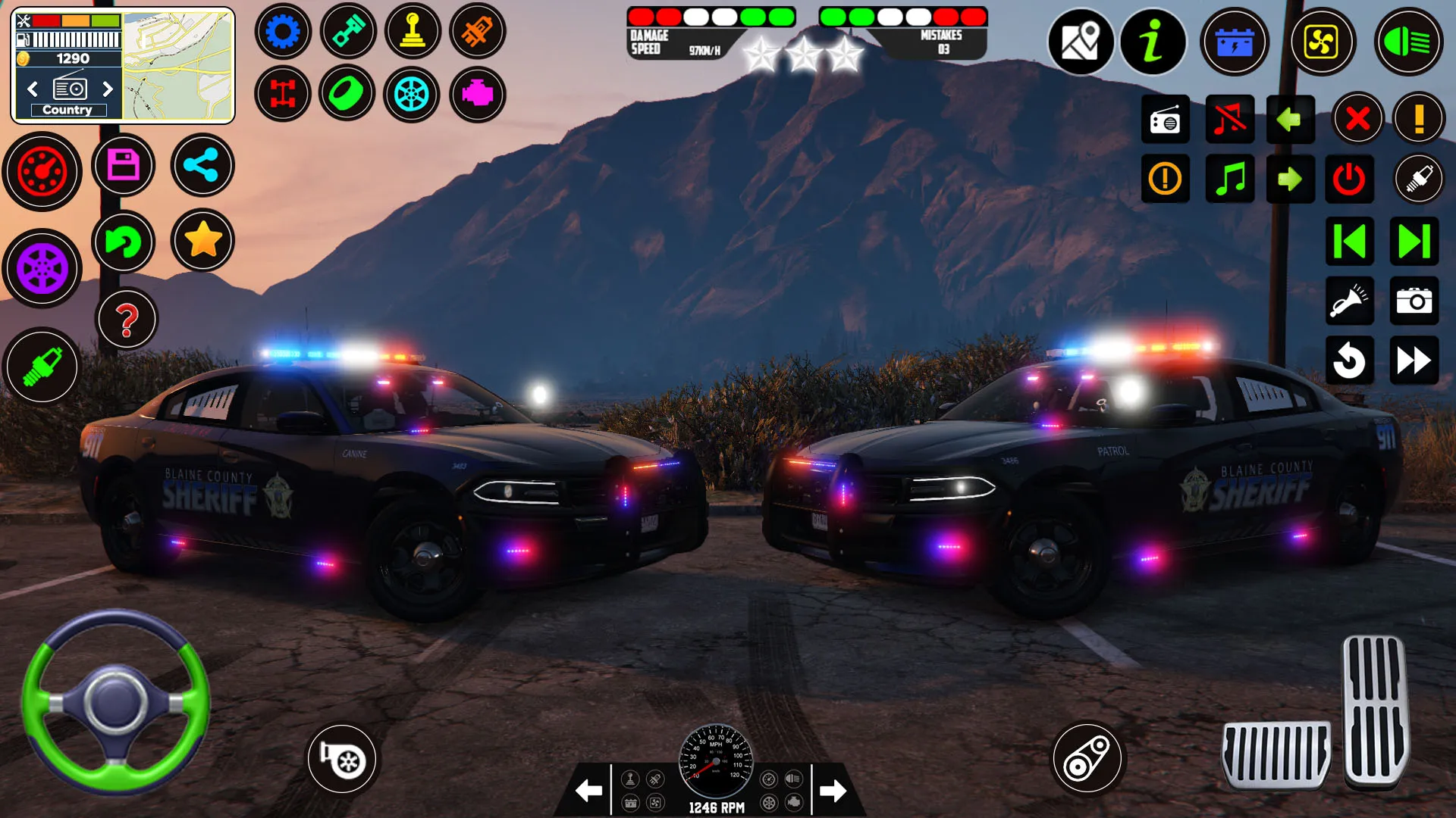 US Police Prado Parking 3D | Indus Appstore | Screenshot