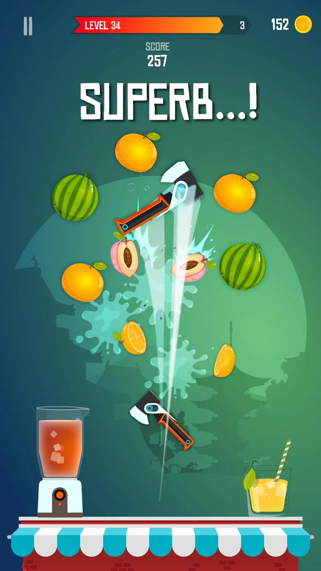 Knife Master Slicing Hit Juice | Indus Appstore | Screenshot