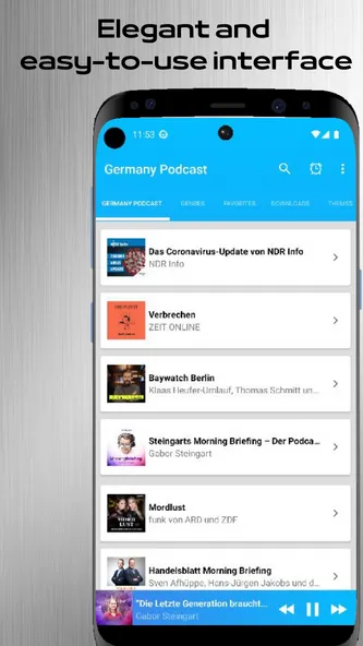 Germany Podcast | Indus Appstore | Screenshot