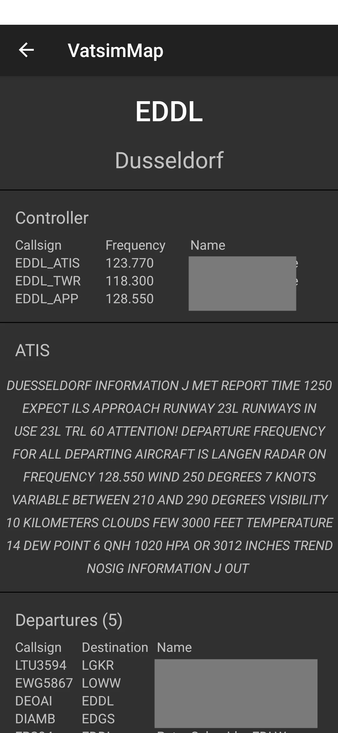 VatsimMap | Indus Appstore | Screenshot