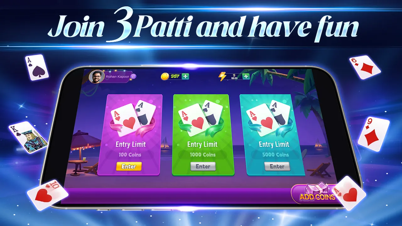 Teen Patti Moonshore | Indus Appstore | Screenshot
