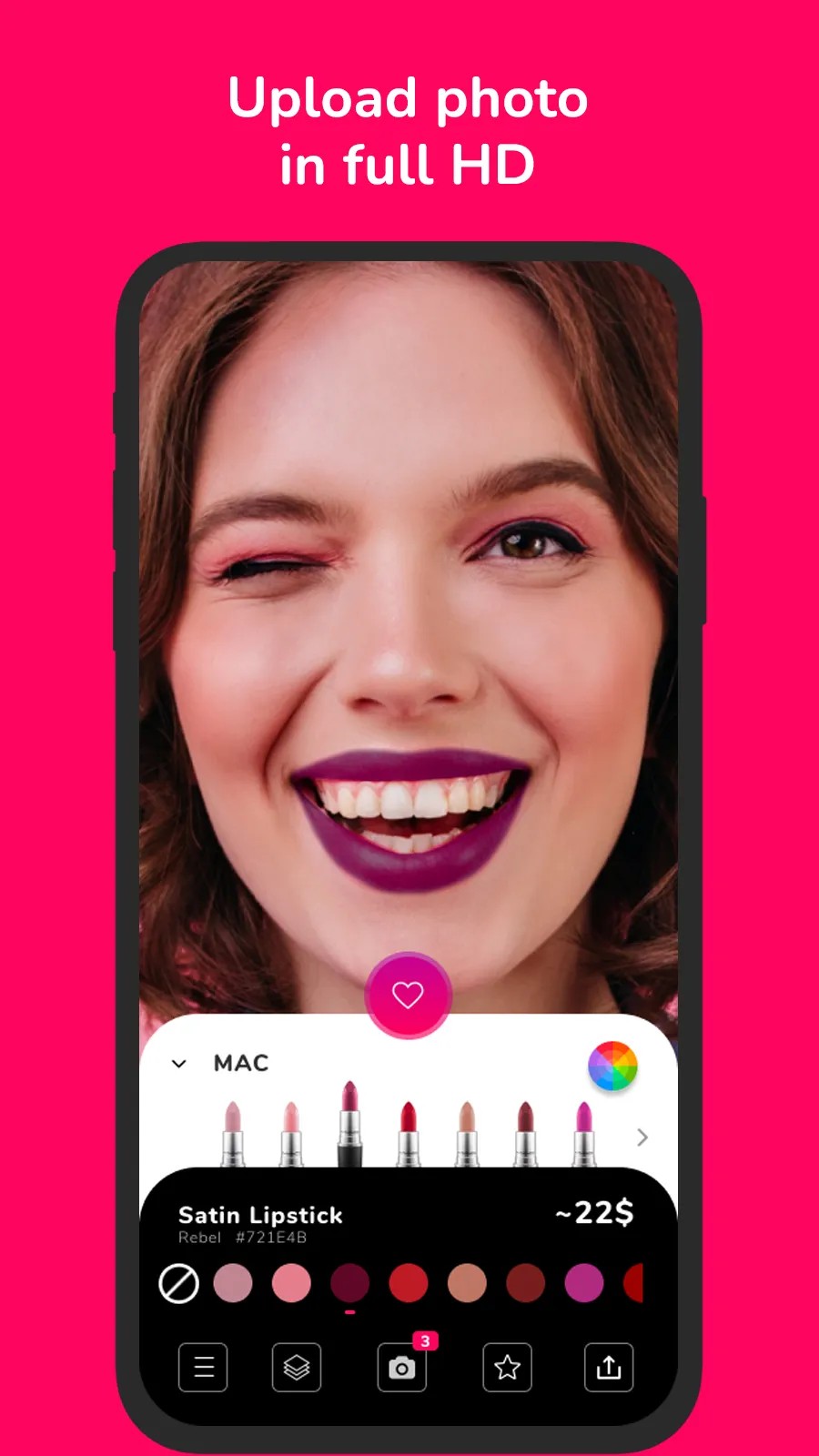 eLips-Perfect lipstick select | Indus Appstore | Screenshot