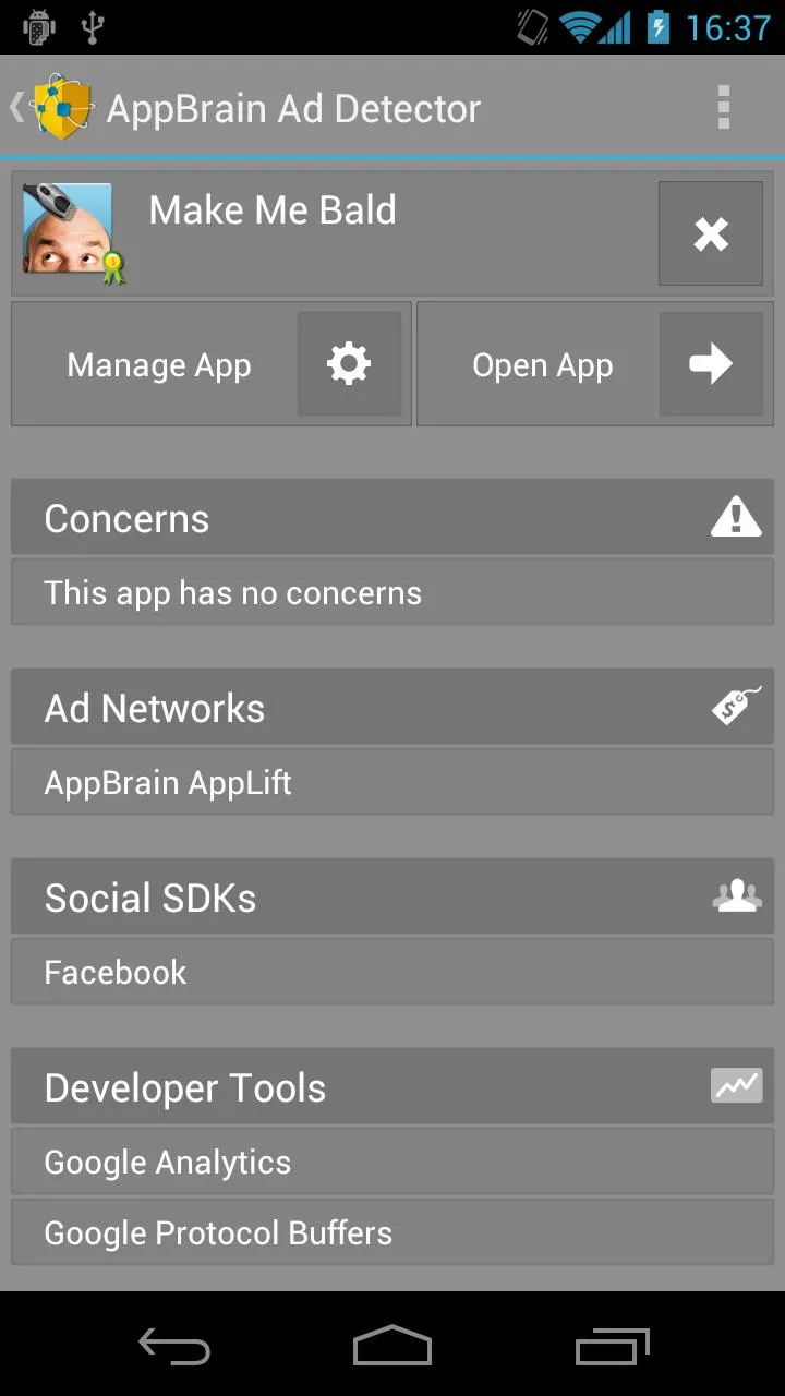 AppBrain Ad Detector | Indus Appstore | Screenshot