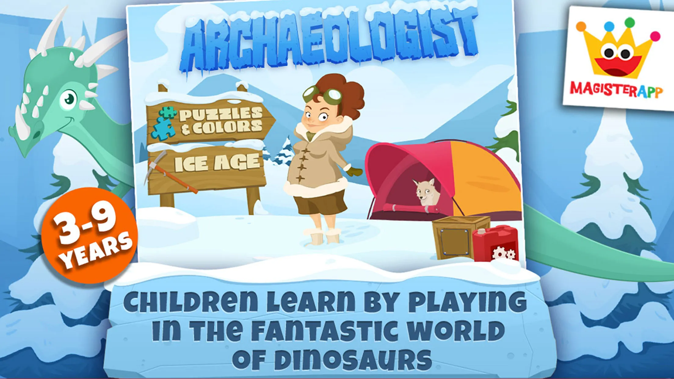 Archaeologist - Dinosaur Games | Indus Appstore | Screenshot