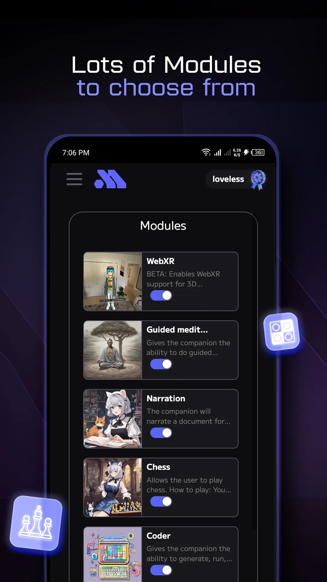 Moemate: Character AI Chat | Indus Appstore | Screenshot