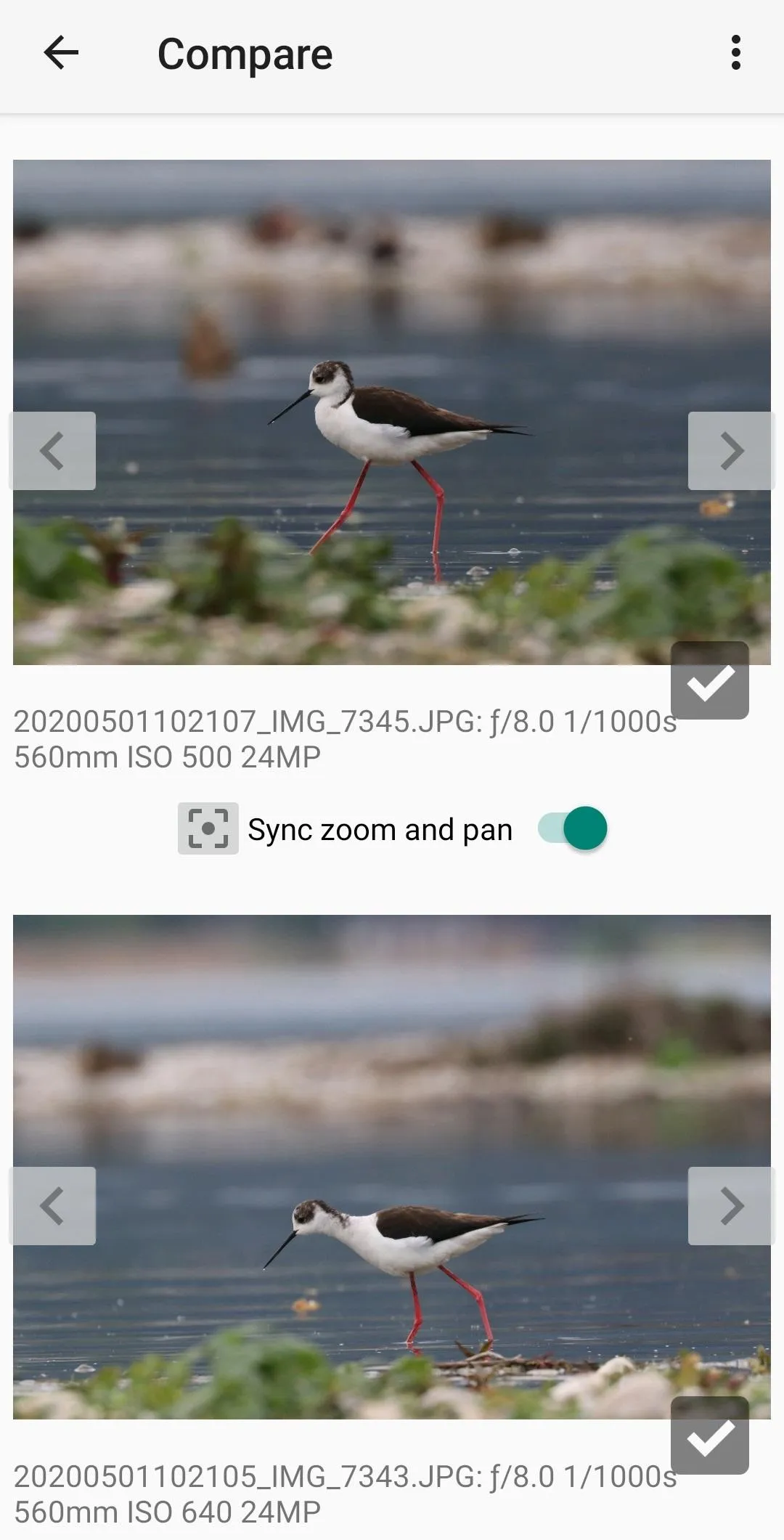 Photo Compare | Indus Appstore | Screenshot