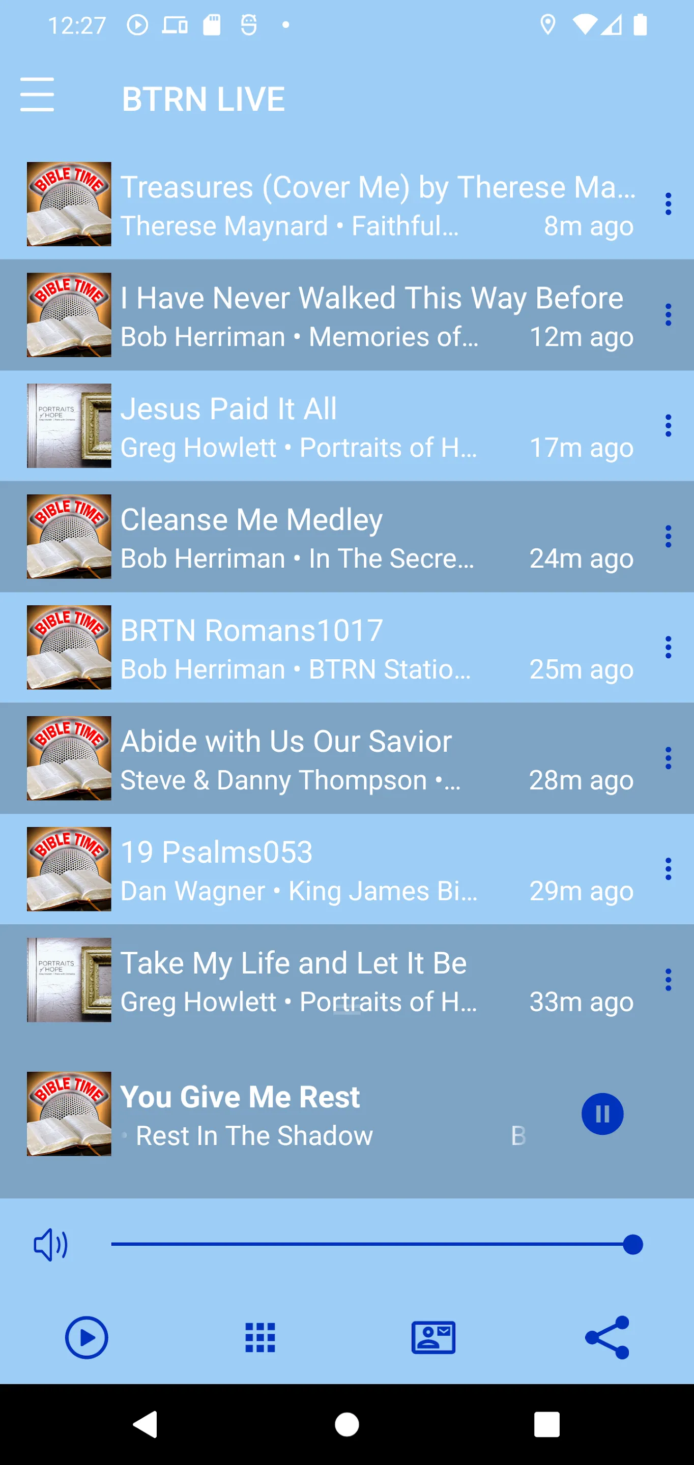 Bible Time Radio Network | Indus Appstore | Screenshot