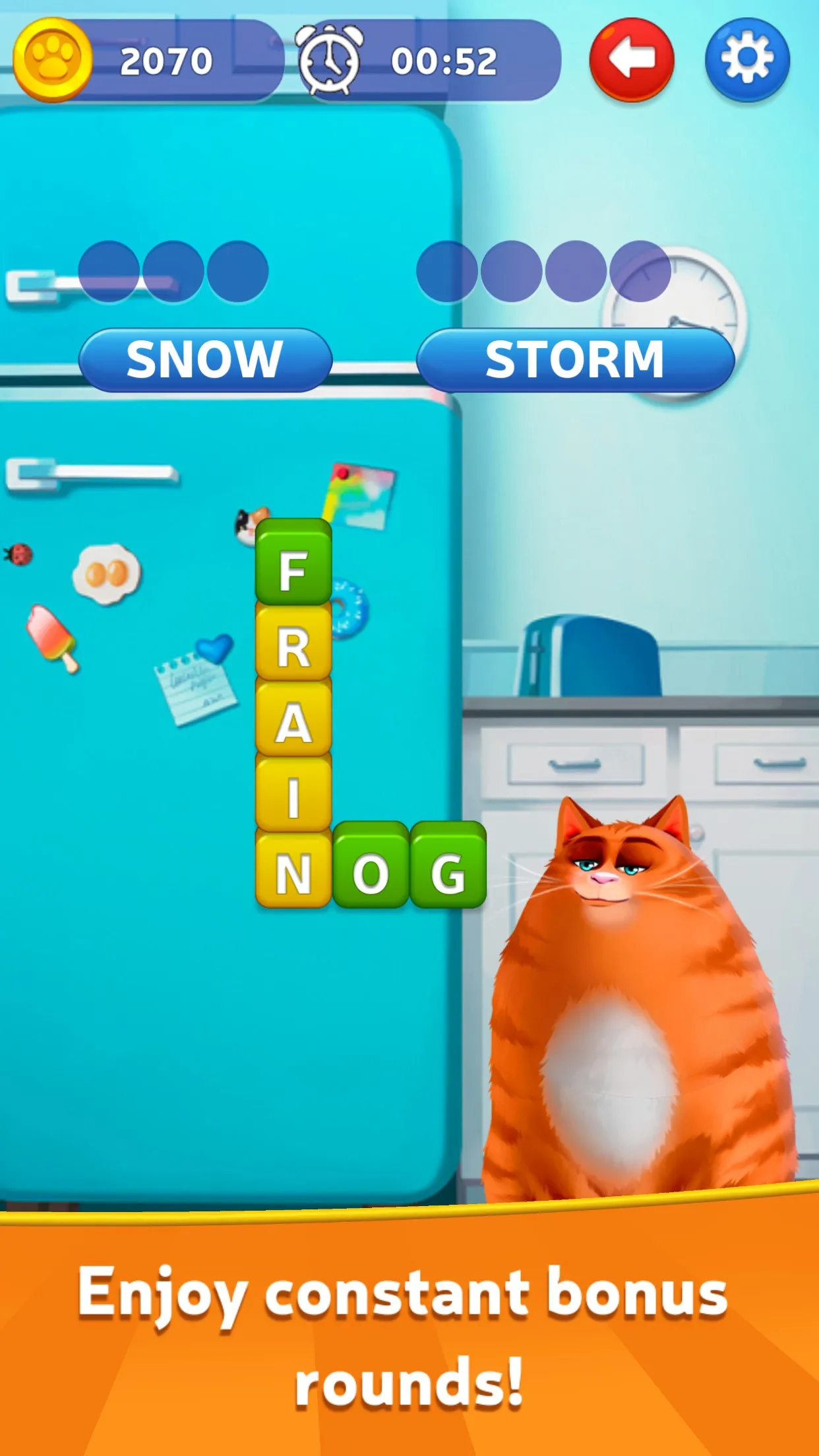 Kitty Scramble: Word Game | Indus Appstore | Screenshot