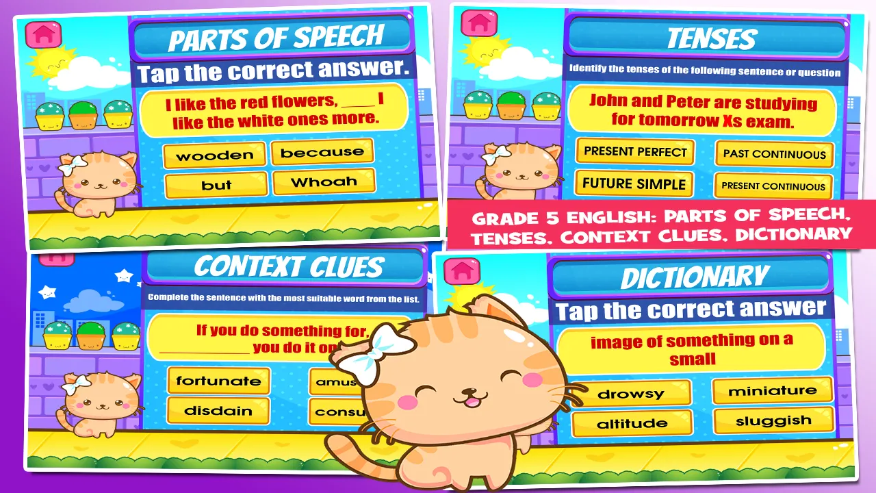 Fifth Grade Learning Games | Indus Appstore | Screenshot