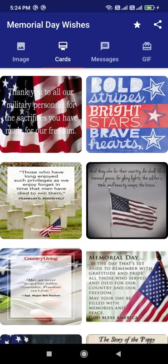 Memorial Day Wishes | Indus Appstore | Screenshot