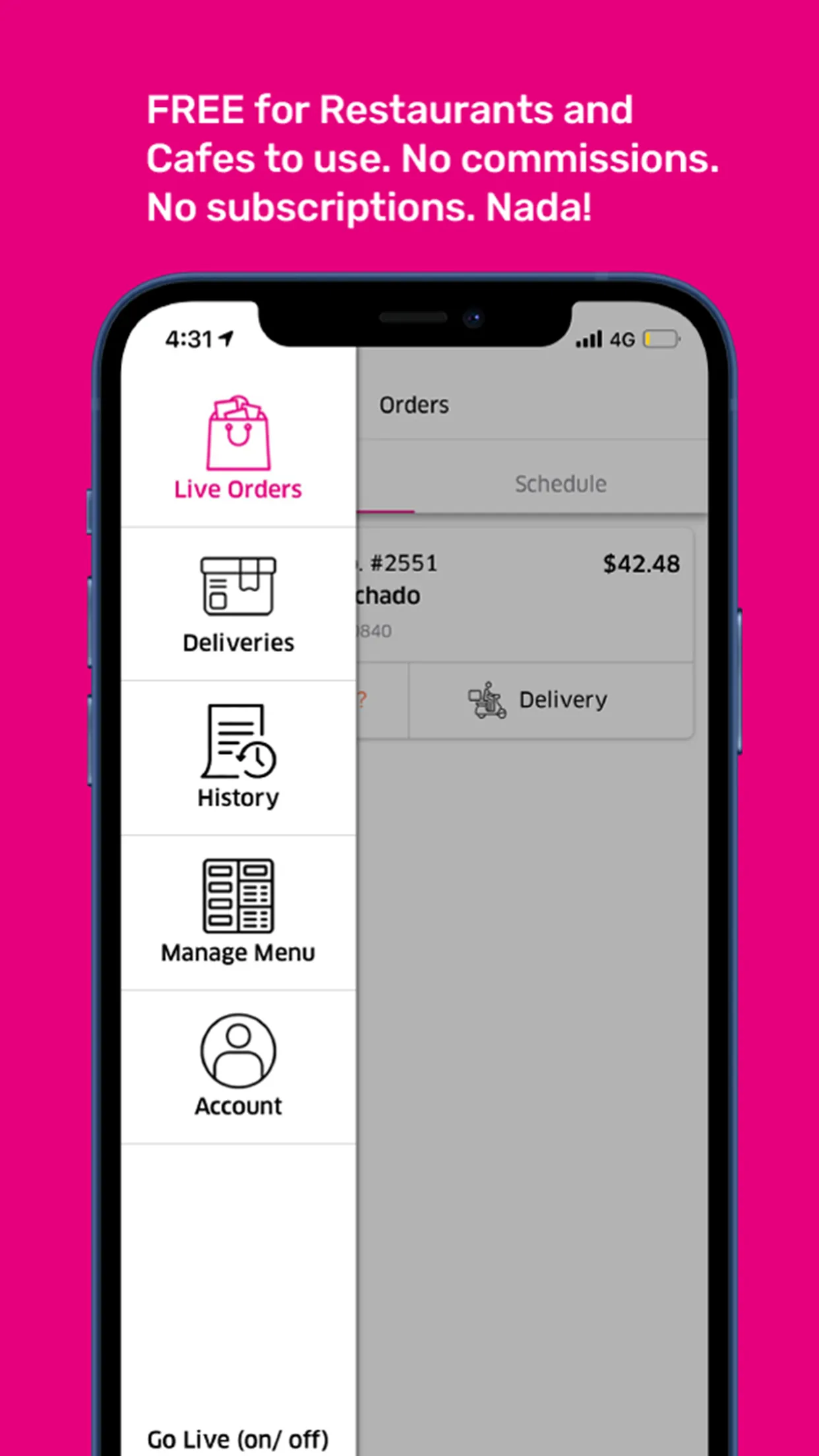 Delivery Angel: Merchant App | Indus Appstore | Screenshot