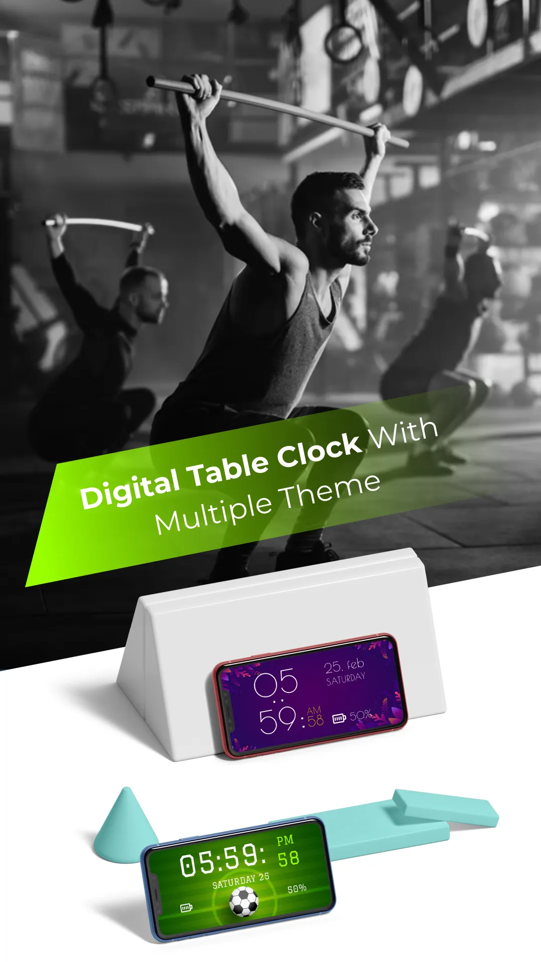 Digital Study Table Clock | Indus Appstore | Screenshot