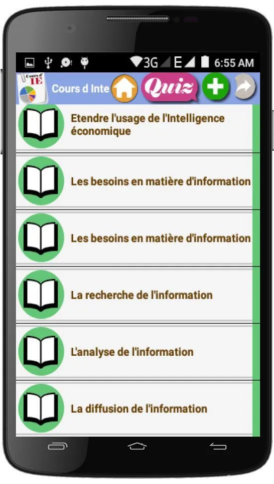 Cours Intelligence Economique | Indus Appstore | Screenshot