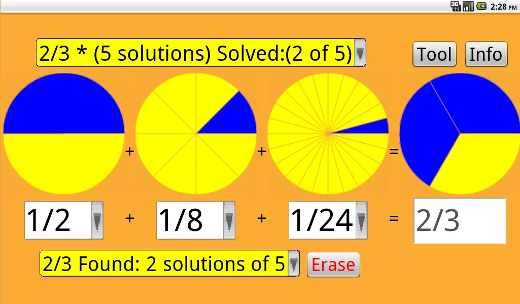 Old Egyptian Fractions | Indus Appstore | Screenshot