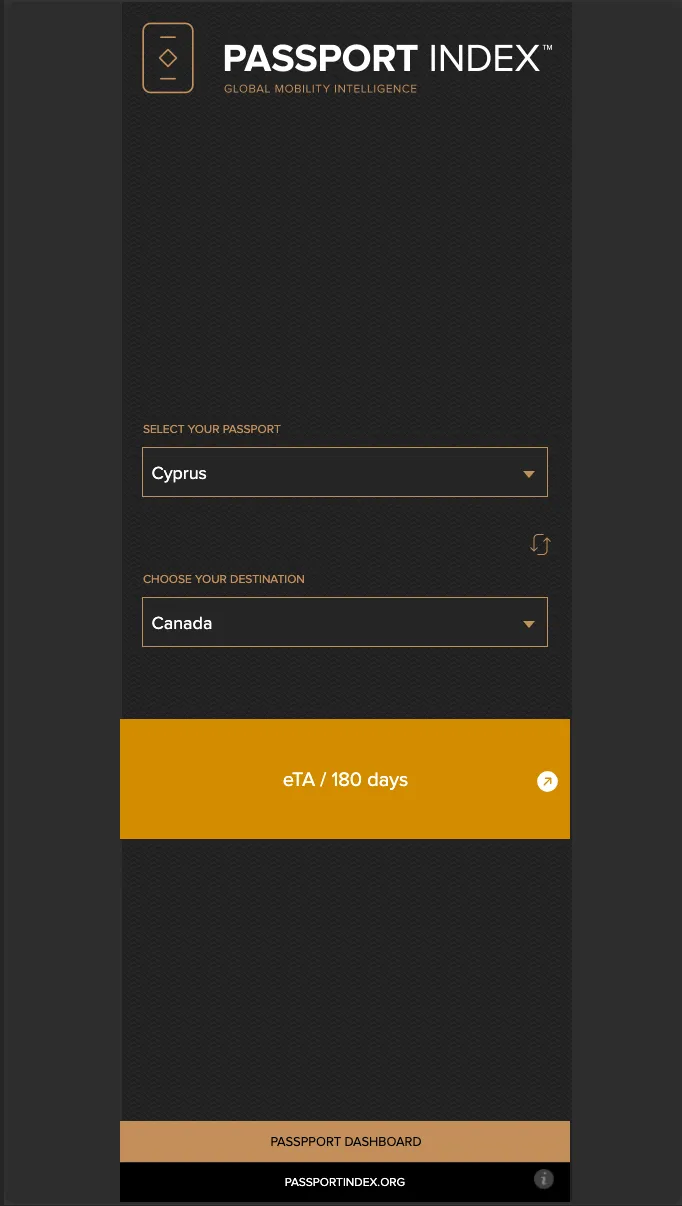 Passport Index: Visa Checker | Indus Appstore | Screenshot