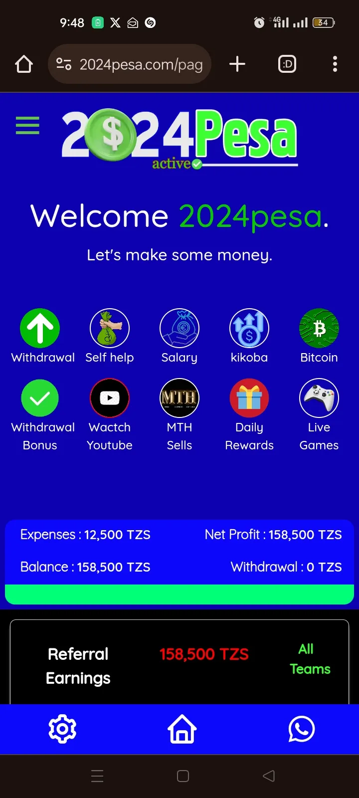 2024 pesa - Make Money online | Indus Appstore | Screenshot