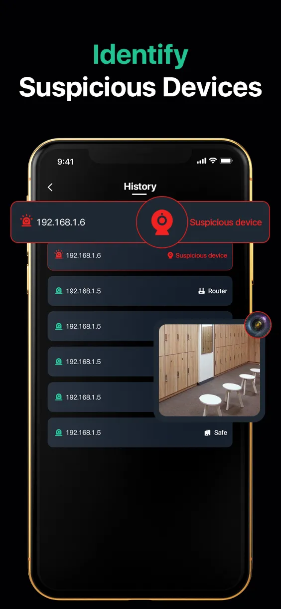 No Hidden - Spy Camera Finder | Indus Appstore | Screenshot