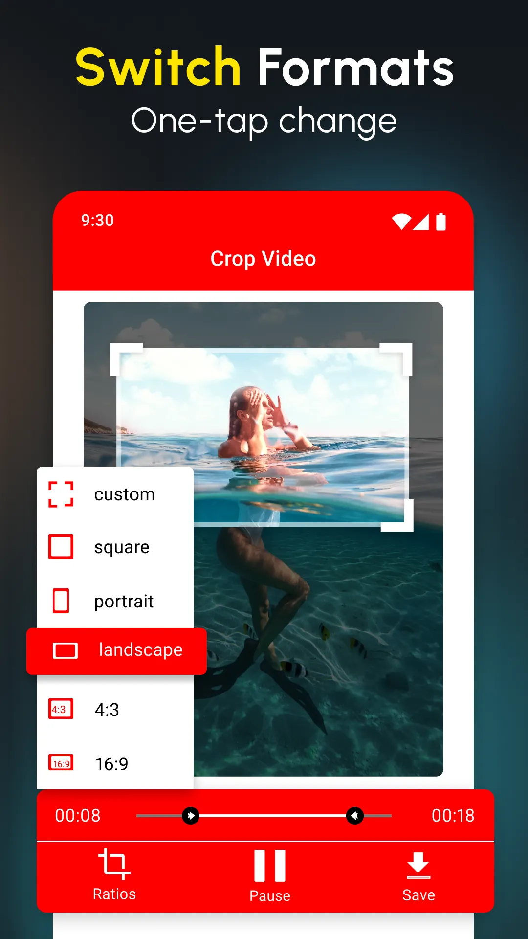 Crop Video - Editor And Cutter | Indus Appstore | Screenshot