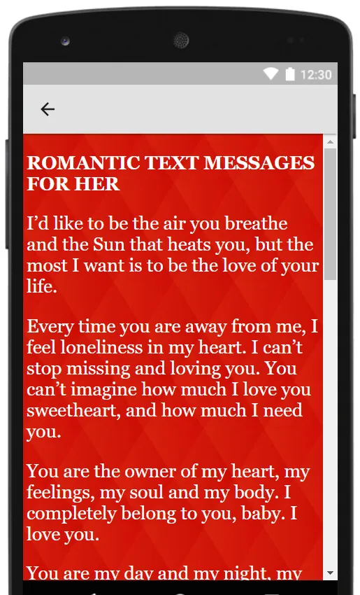 Love Messages for Girlfriend | Indus Appstore | Screenshot