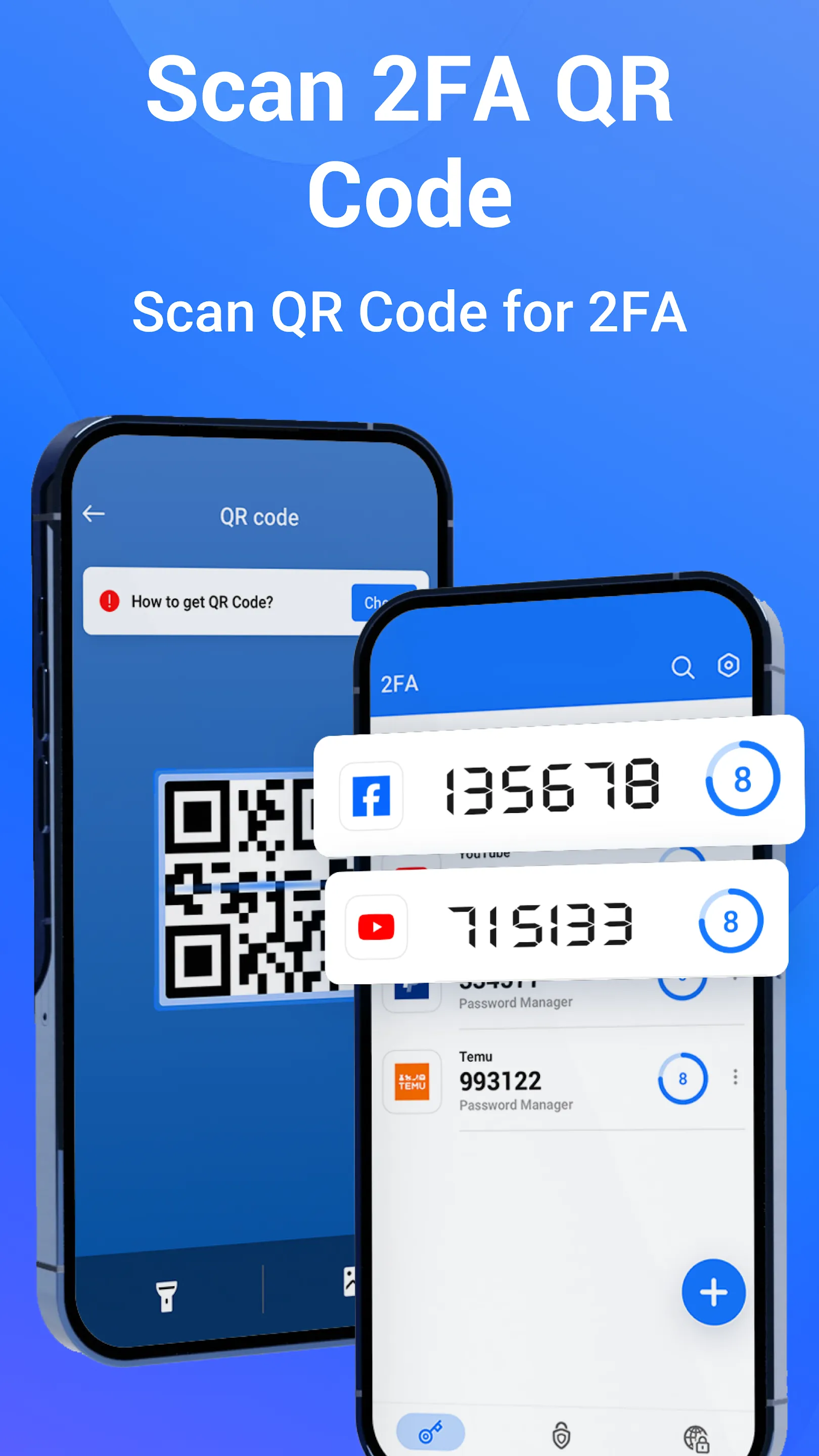 Authenticator: 2FA & Password | Indus Appstore | Screenshot