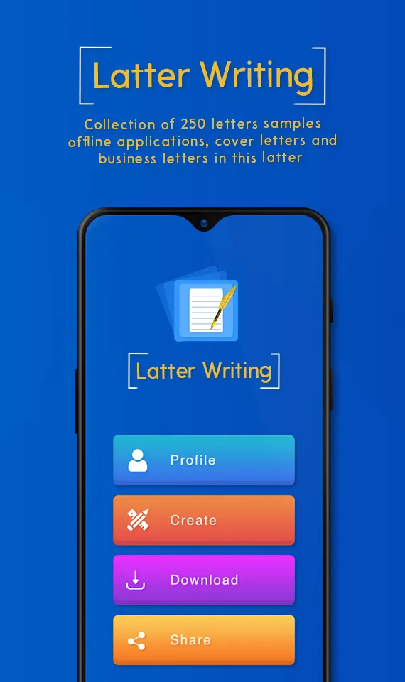 Letter Writing Templates | Indus Appstore | Screenshot