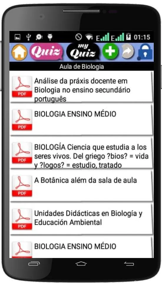 Aula de Biologia | Indus Appstore | Screenshot