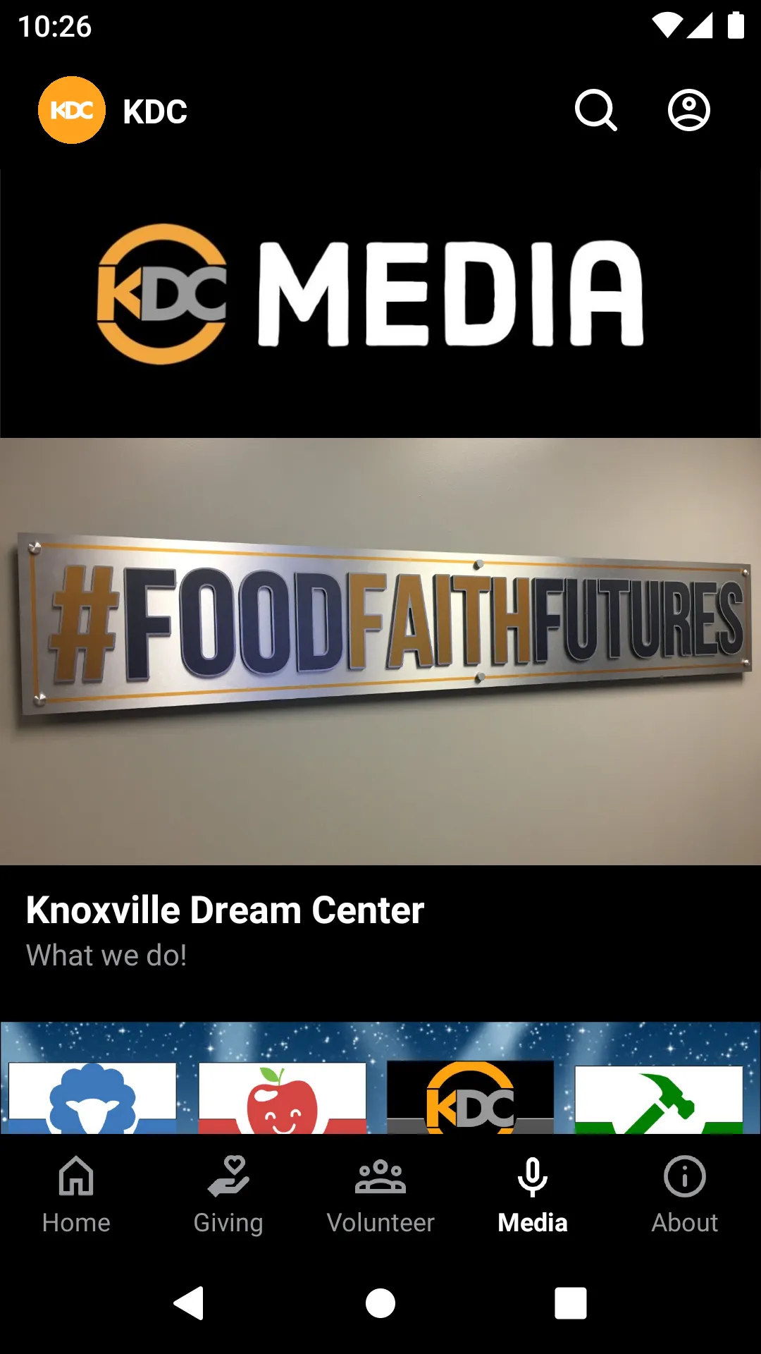 Knoxville Dream Center | Indus Appstore | Screenshot