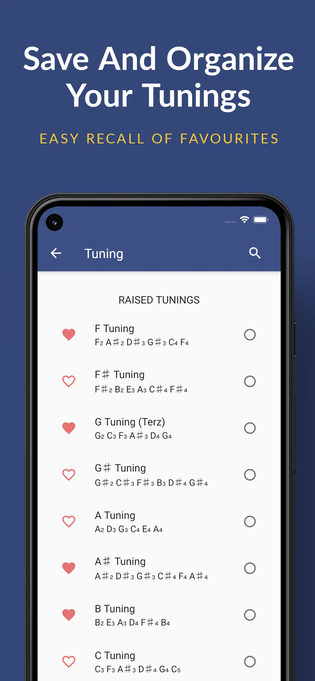 Pro Guitar Tuner | Indus Appstore | Screenshot