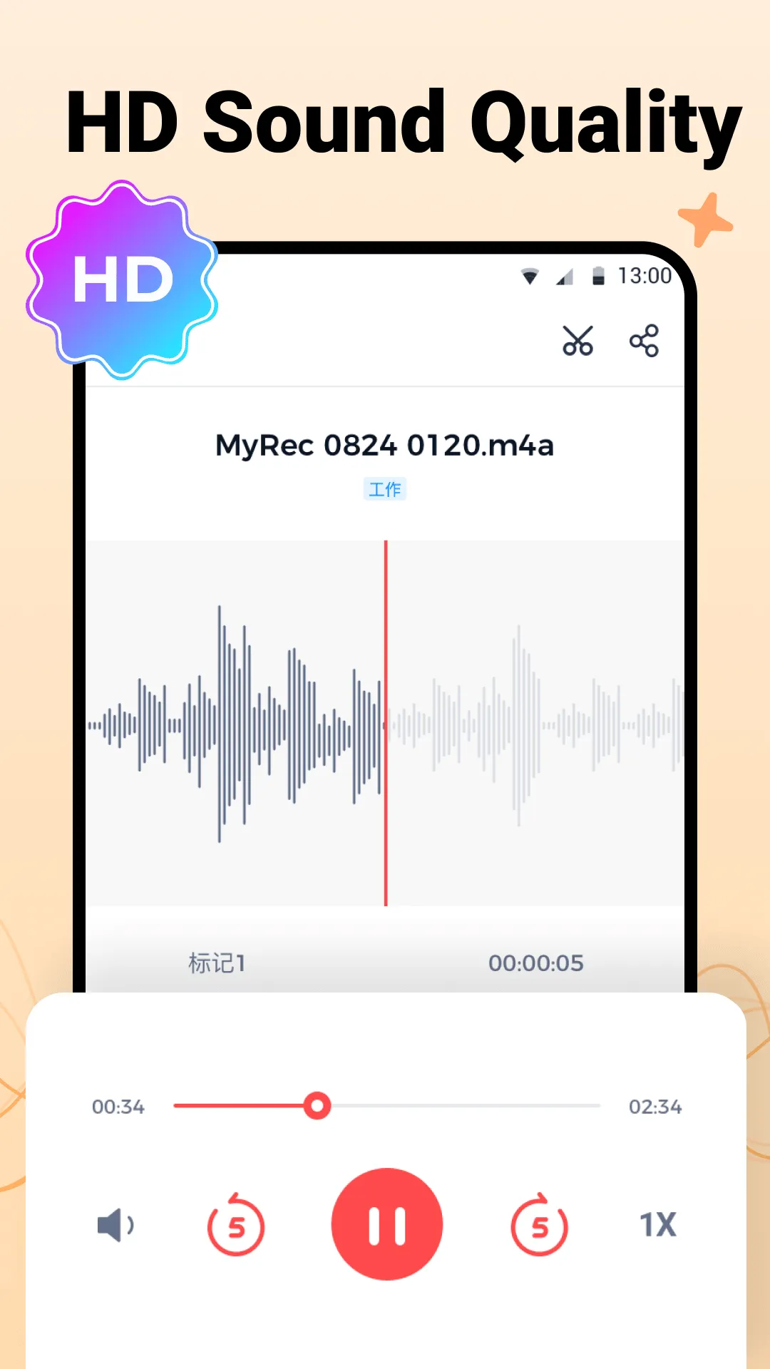 Voice Recorder & Voice Memos | Indus Appstore | Screenshot